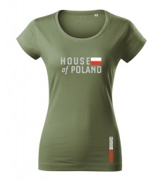 HOUSE OF POLAND classic T-Shirt damski